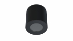 Ceiling spotlight fixture SPOT LUNA round Fixted black